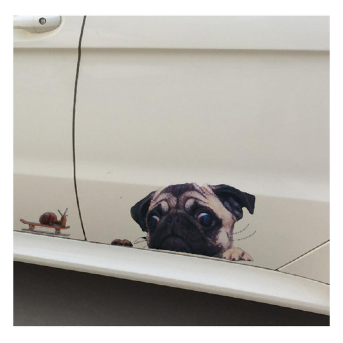 Adesivo Do Cãozinho Frank Mib P/carros Paredes Vidros Note - Imagem 2