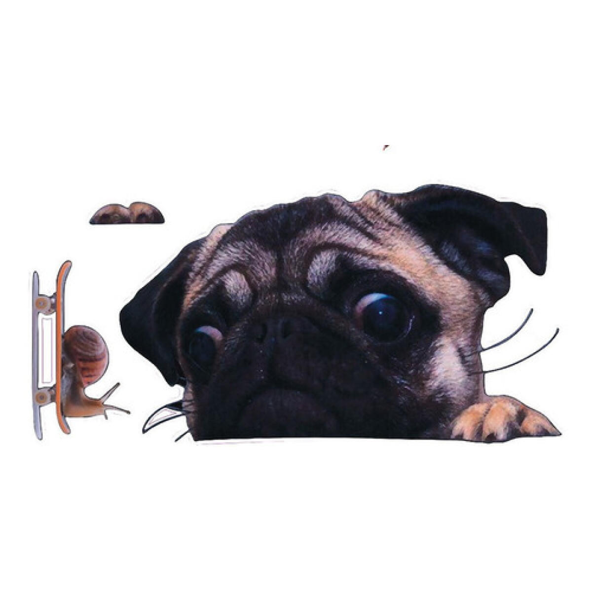 Adesivo Do Cãozinho Frank Mib P/carros Paredes Vidros Note - Imagem 3