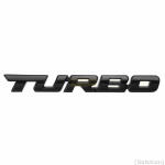 Emblema Turbo Abs Lateral Cruze Onix Chevrolet Gm 12cm Prt - Imagem 4