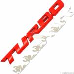 Emblema Turbo Abs Lateral Cruze Onix Chevrolet Gm 12cm Red - Imagem 8