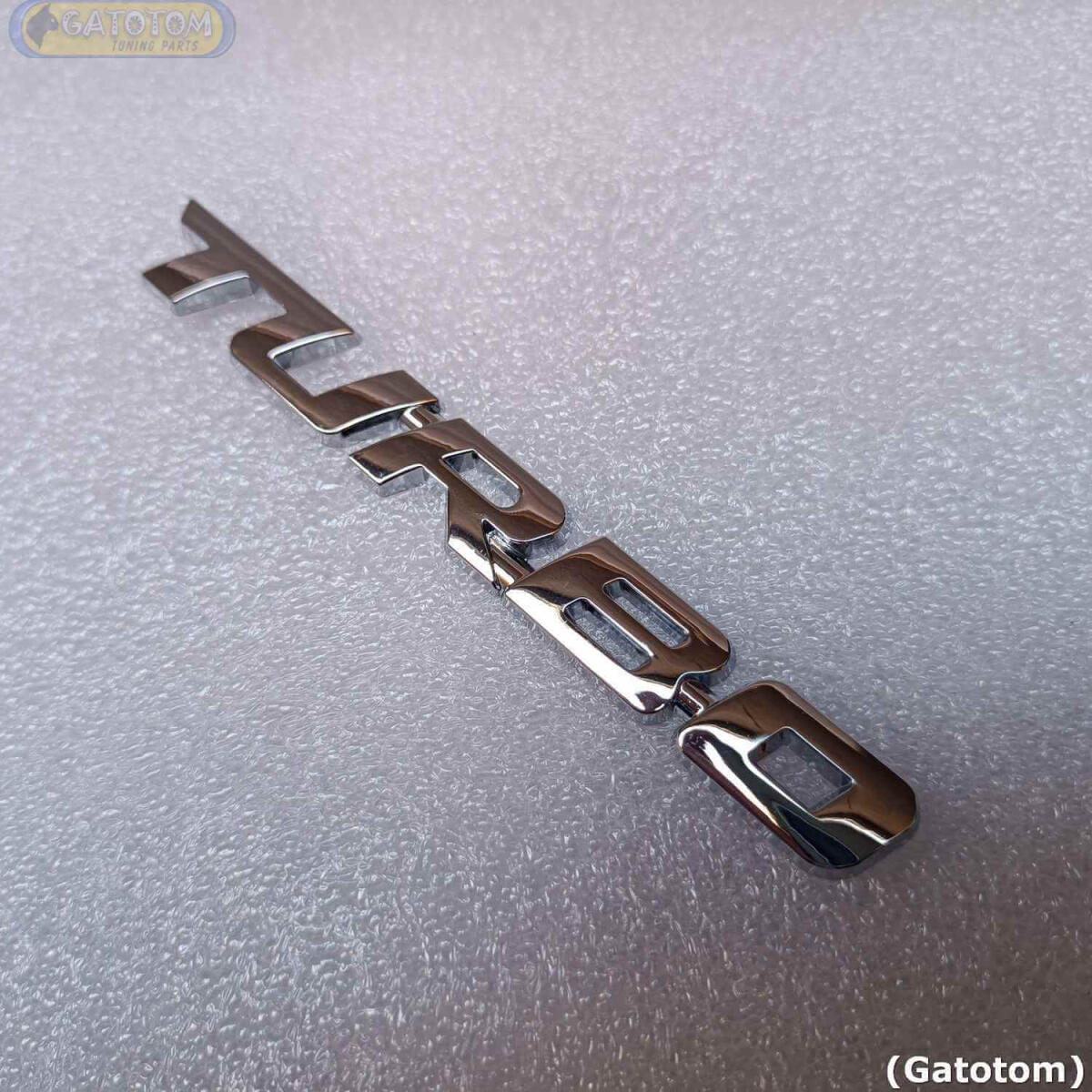 Emblema Turbo ABS Lateral Cruze Onix Chevrolet Gm 12cm Cro - Imagem 3