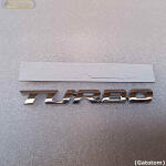 Emblema Turbo ABS Lateral Cruze Onix Chevrolet Gm 12cm Cro - Imagem 7