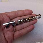 Emblema Turbo ABS Lateral Cruze Onix Chevrolet Gm 12cm Cro - Imagem 4