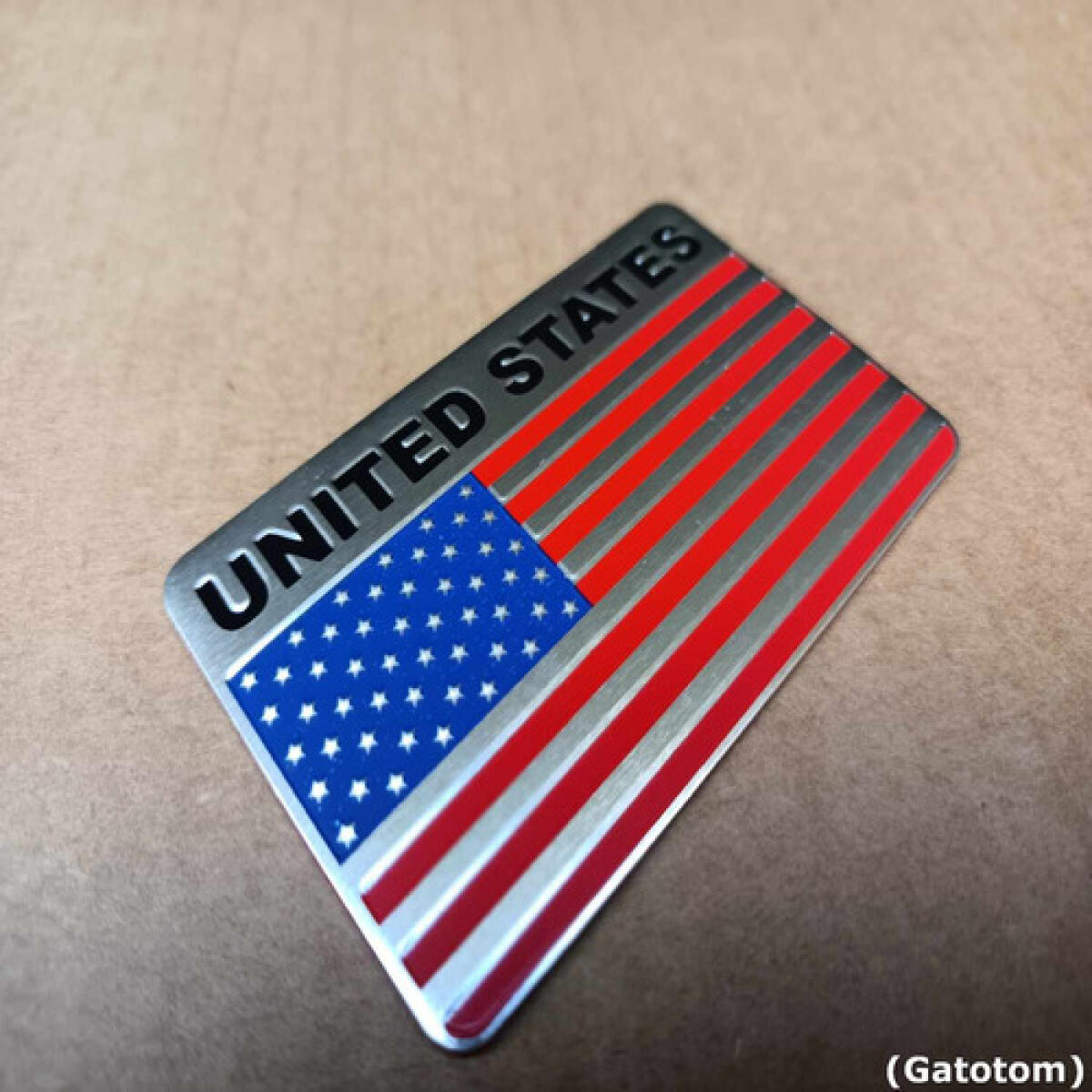 Emblema Estados Unidos Usa Adesivo Metal Ford Chevrolet Dodg - Imagem 4