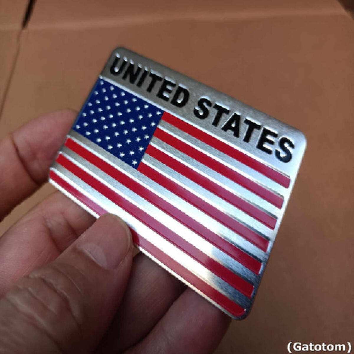 Emblema Estados Unidos Usa Adesivo Metal Ford Chevrolet Dodg - Imagem 5