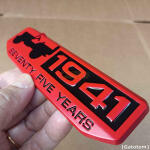 Emblema Jeep Metal 14cm Renegade Willys Compass Cherokee Prr - Imagem 2