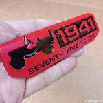 Emblema Jeep Metal 14cm Renegade Willys Compass Cherokee Prr - Imagem 3