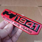 Emblema Jeep Metal 14cm Renegade Willys Compass Cherokee Prr - Imagem 4