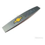 Emblema Chevrolet Logo Adesivo Metal Reforçado Cromado Prata - Imagem 5