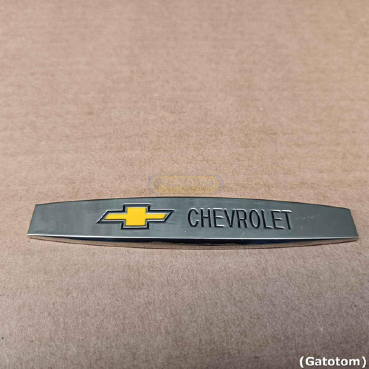 Emblema Chevrolet Logo Adesivo Metal Reforçado Cromado Prata - Imagem 6