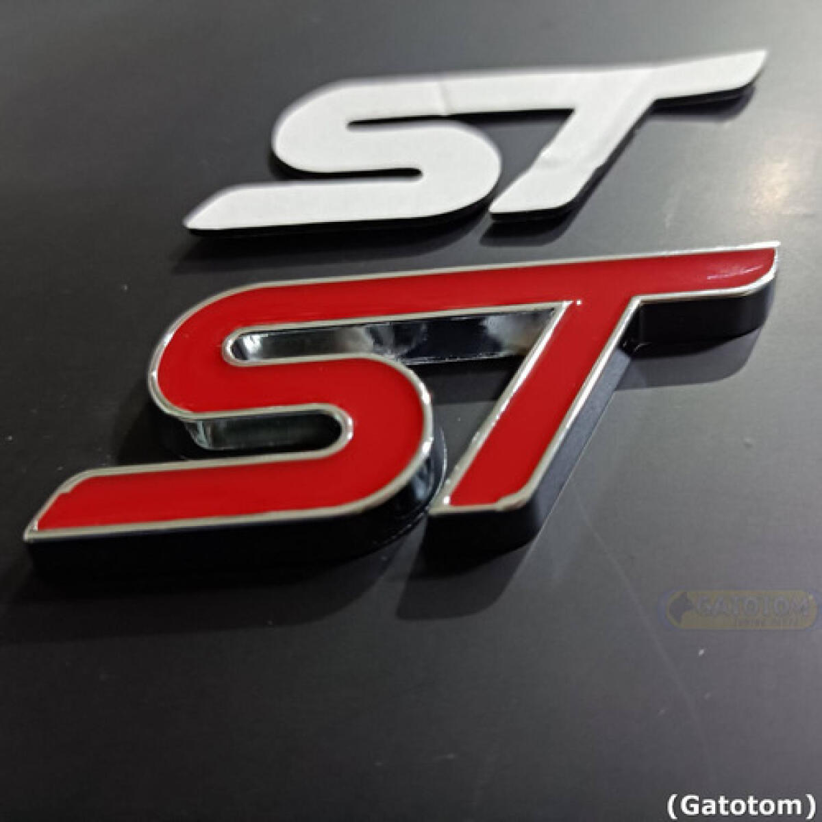 Emblema Adesivo St Ford Fiesta Ka Fusion Metal Auto Relevo - Imagem 2