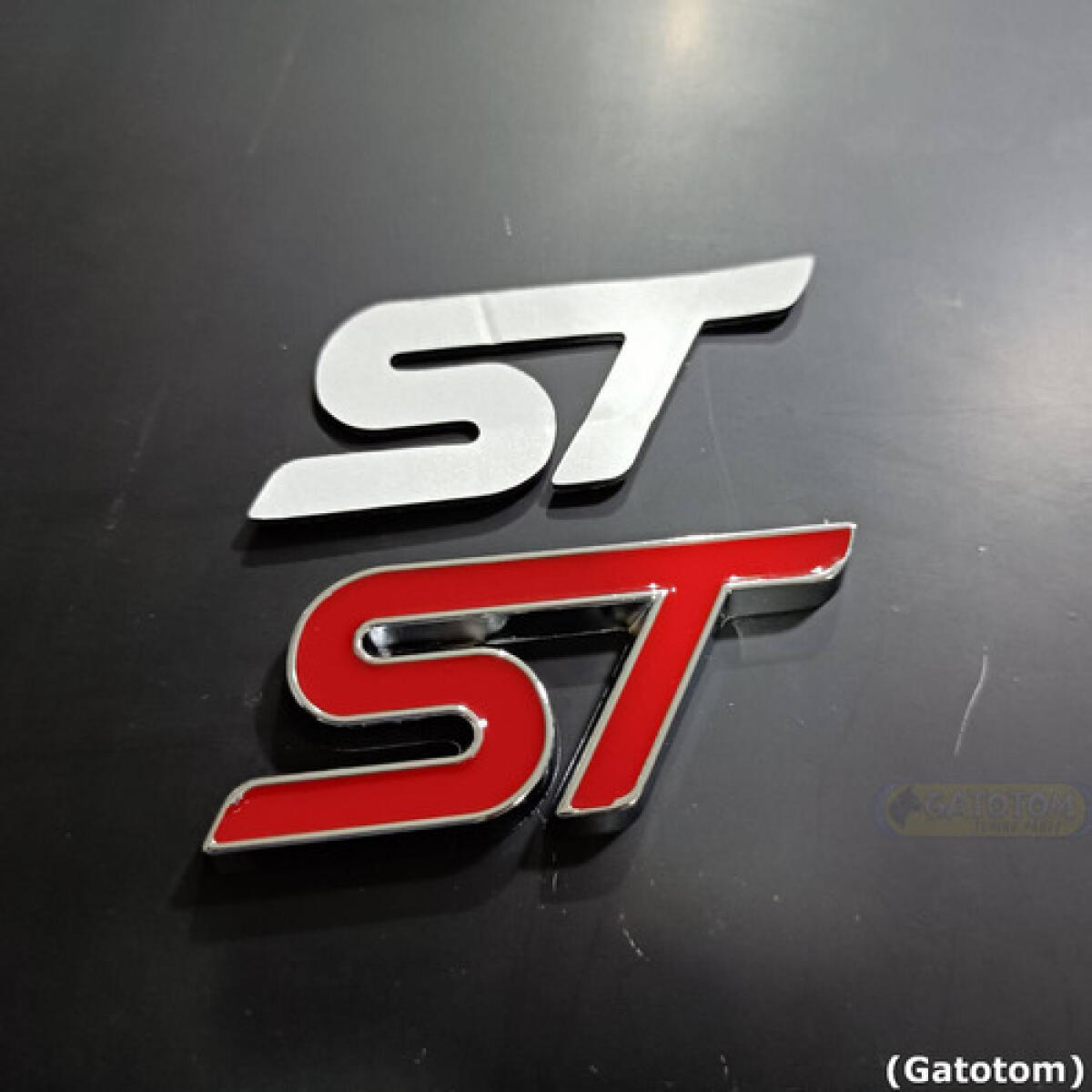 Emblema Adesivo St Ford Fiesta Ka Fusion Metal Auto Relevo - Imagem 3