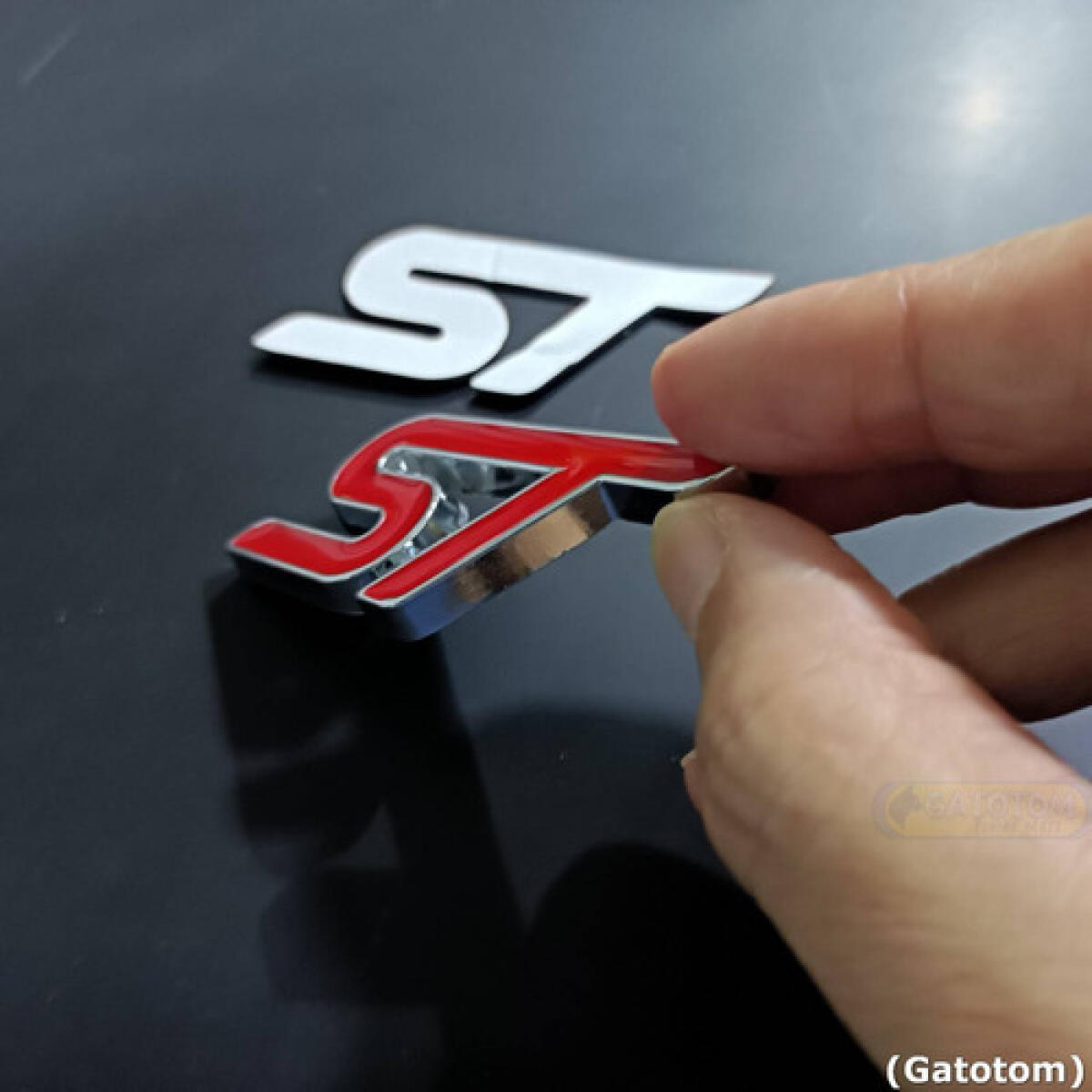 Emblema Adesivo St Ford Fiesta Ka Fusion Metal Auto Relevo - Imagem 6