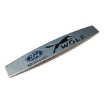 Emblema Ford Wolf Ka Focus Fiesta F250 F1000 Mustang Metal - Imagem 3