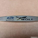 Emblema Ford Wolf Ka Focus Fiesta F250 F1000 Mustang Metal - Imagem 4