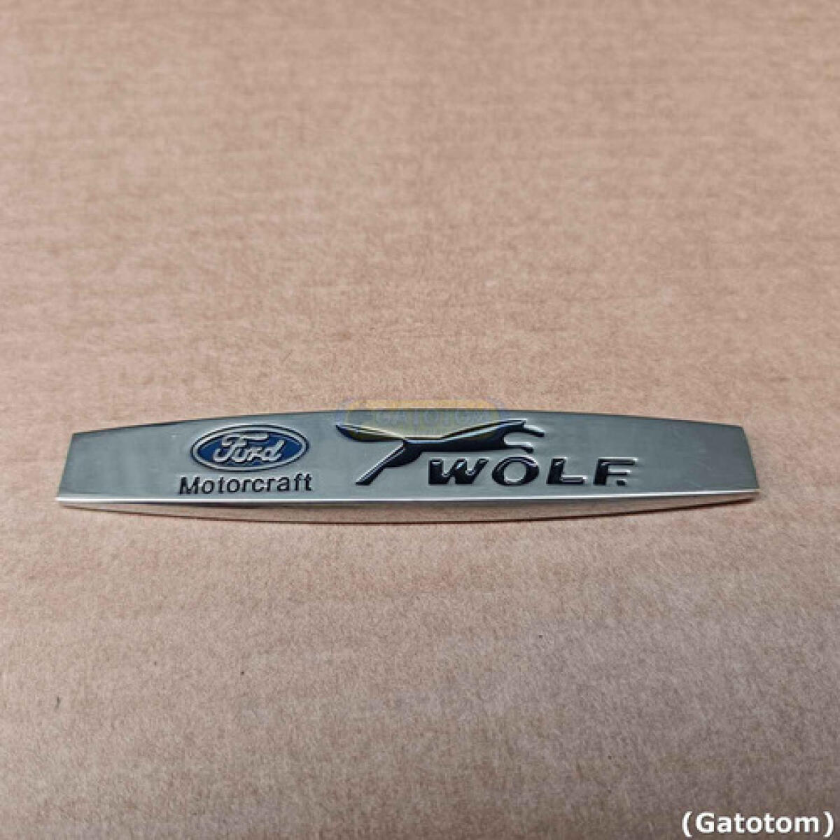 Emblema Ford Wolf Ka Focus Fiesta F250 F1000 Mustang Metal - Imagem 6