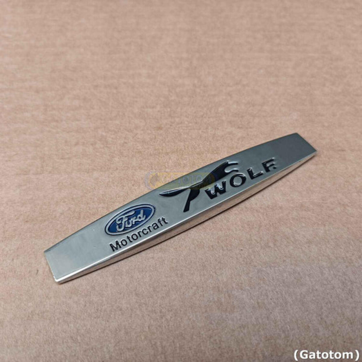 Emblema Ford Wolf Ka Focus Fiesta F250 F1000 Mustang Metal - Imagem 7