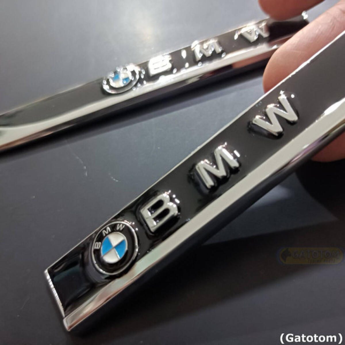 Emblema Bmw I4x3 X5 Ix I4 M50 M3 320i 118i 218i 420i Blk 2un - Imagem 6