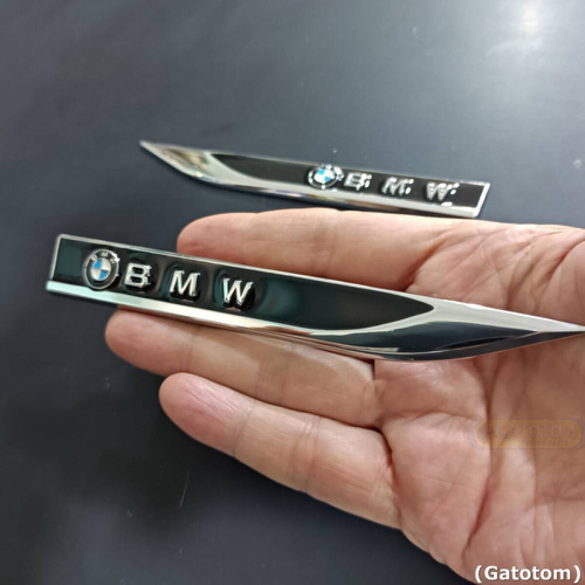 Emblema Bmw I4x3 X5 Ix I4 M50 M3 320i 118i 218i 420i Blk 2un - Imagem 8