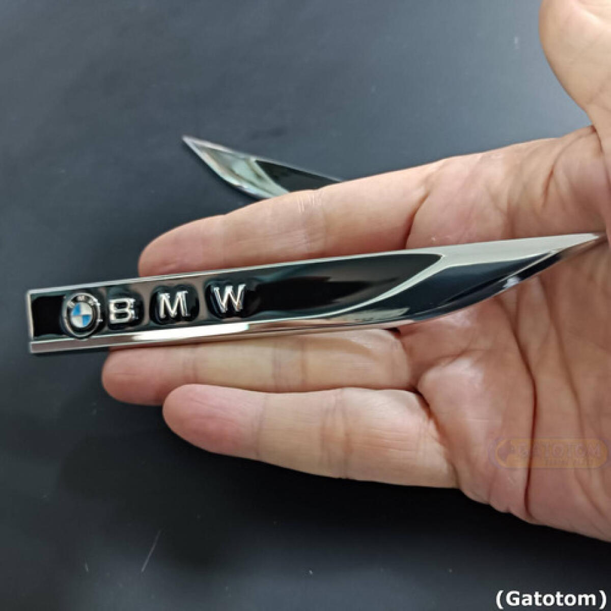 Emblema Bmw I4x3 X5 Ix I4 M50 M3 320i 118i 218i 420i Blk 2un - Imagem 9