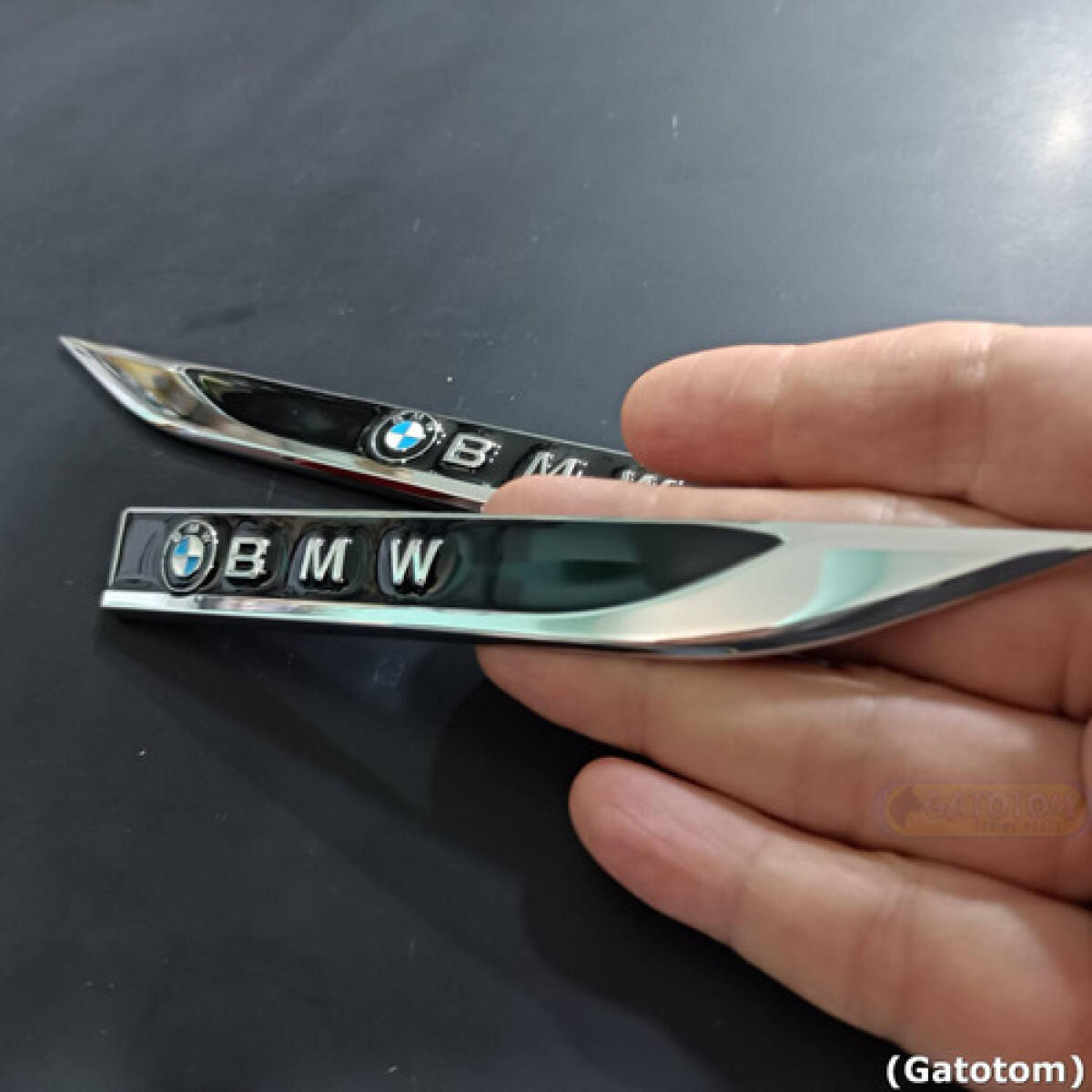 Emblema Bmw I4x3 X5 Ix I4 M50 M3 320i 118i 218i 420i Blk 2un - Imagem 10