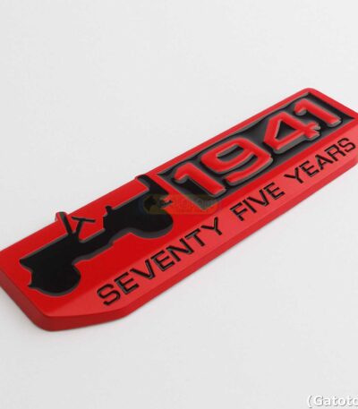 Emblema Jeep Metal 14cm Renegade Willys Compass Cherokee Prr