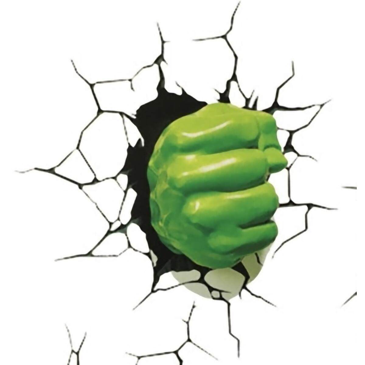 Kit 2 Adesivos 3d Incrivel Hulk Rosto E Punho P/carros Moto