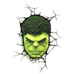 Kit 2 Adesivos 3d Incrivel Hulk Rosto E Punho P/carros Moto