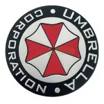 Emblema Umbrella Corporation Adesivo Resident Evil Harley V8