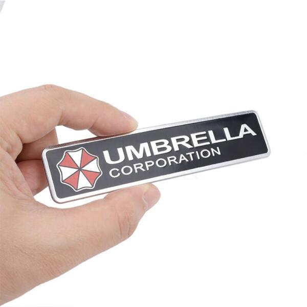 Emblema Umbrella Corp Fx Latera Adesivo Resident Evil Japan
