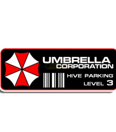 Emblema Adesivo Umbrella Corporation Resident Evil Japan Us5