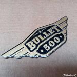 Emblema Adesivo Bullet 500 D Metal Auto Relevo compátivel com Royal Enfield - Imagem 7