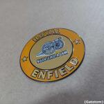 Emblema Adesivo Gun Blk E Alumínio Auto Relevo compátivel com Royal Enfield - Imagem 6