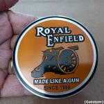 Emblema Adesivo Made Like A Gun Ca Auto Relevo compátivel com Royal Enfield - Imagem 3