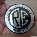 Emblema Adesivo Redditch Cyc Alumi Auto Relevo compátivel com Royal Enfield - Imagem 5