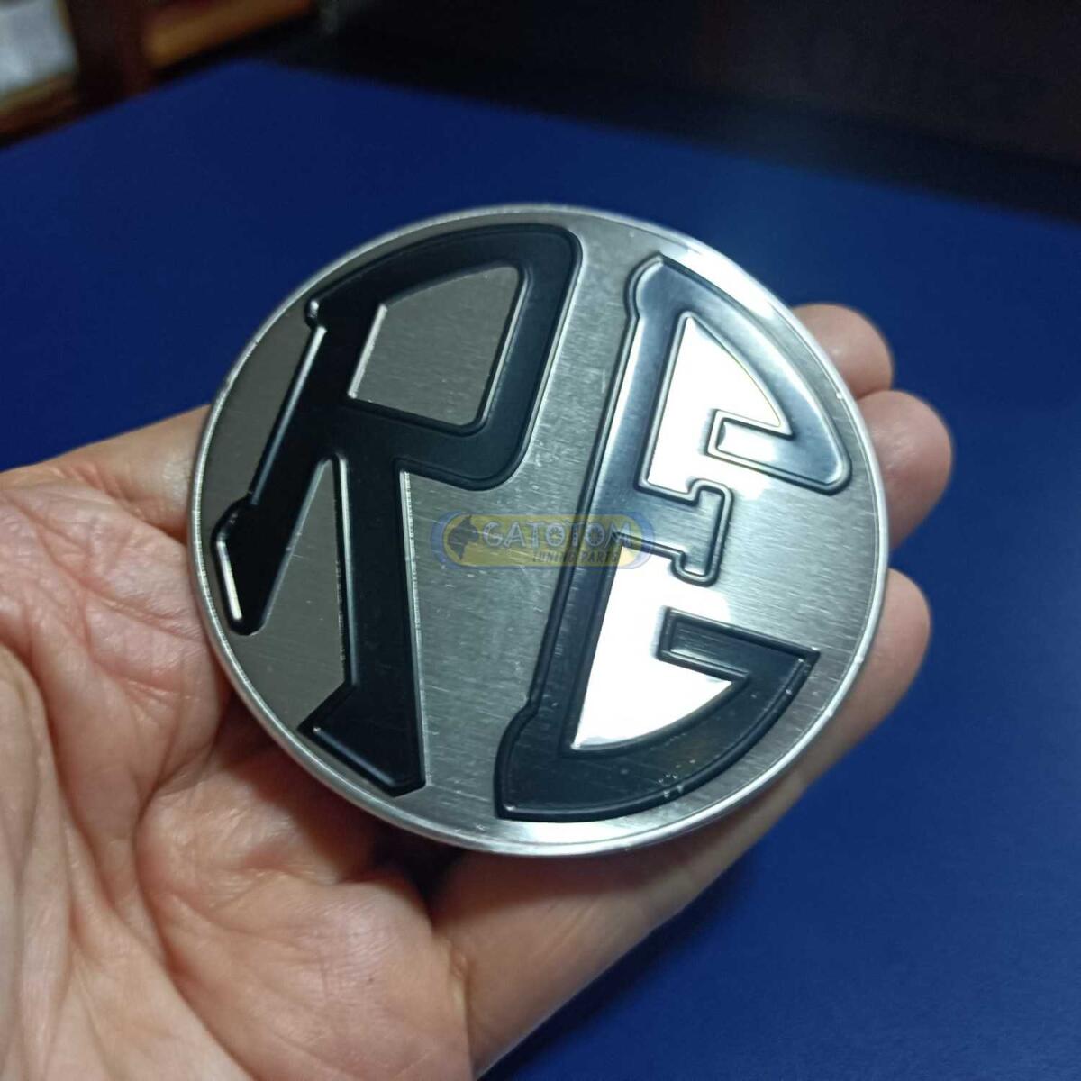 Emblema Adesivo Royal Enfield Redditch Logo Blac Auto Relevo - Imagem 5