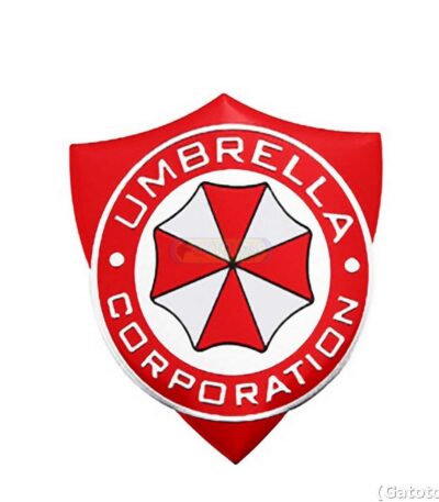Emblema Umbrella Brasão Red Adesivo Resident Evil Harley V8