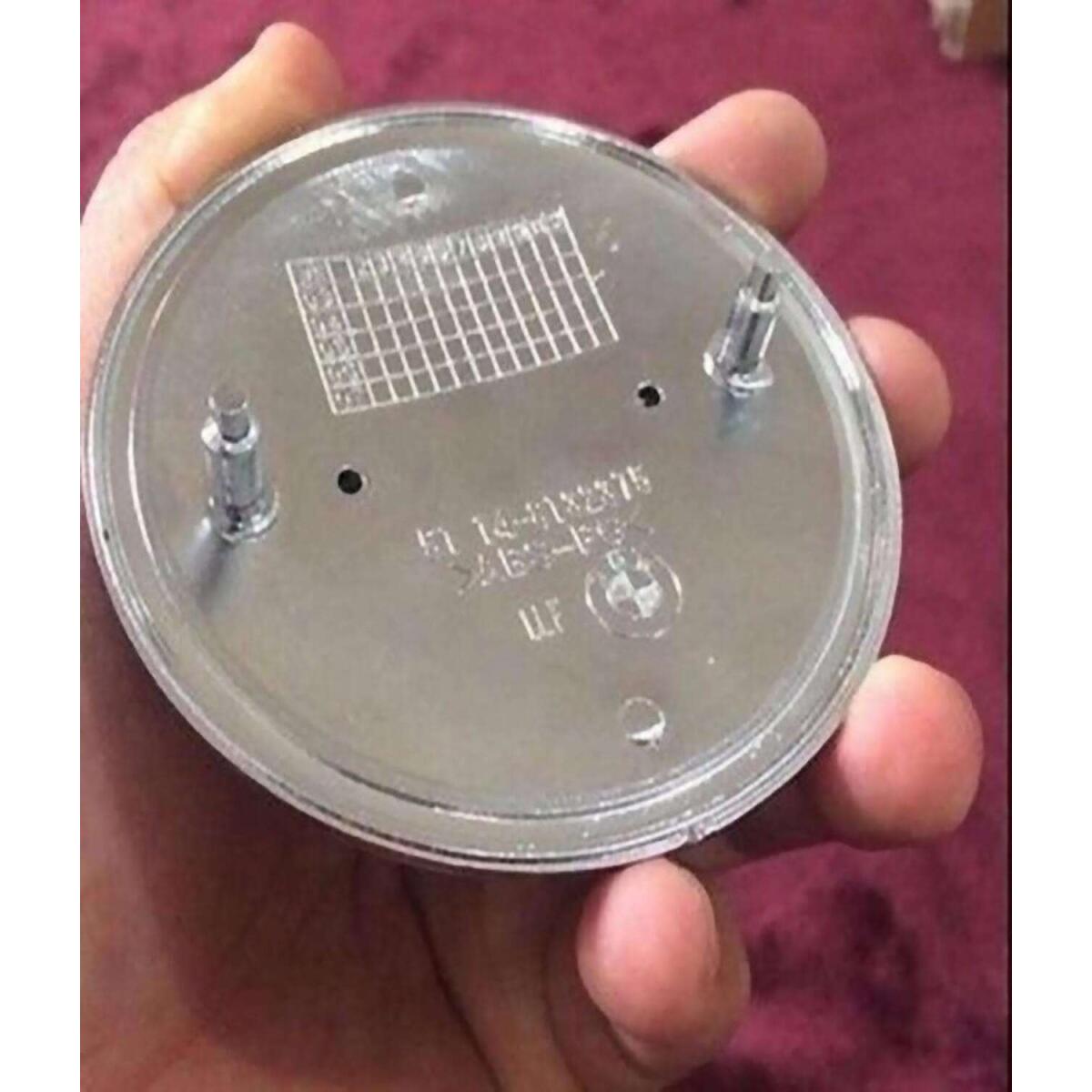 Emblema BMW 74mm Compatível Capo E Porta Malas 128i 320i 323i 328i 525i - Imagem 3