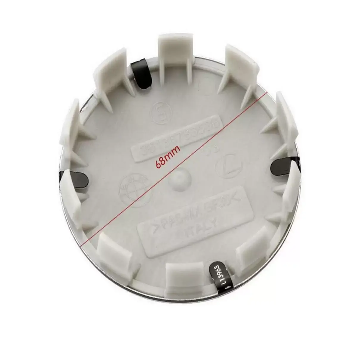 Calotinha BMW 68mm compatível Importada Reforçada 10 Pinos - Imagem 5