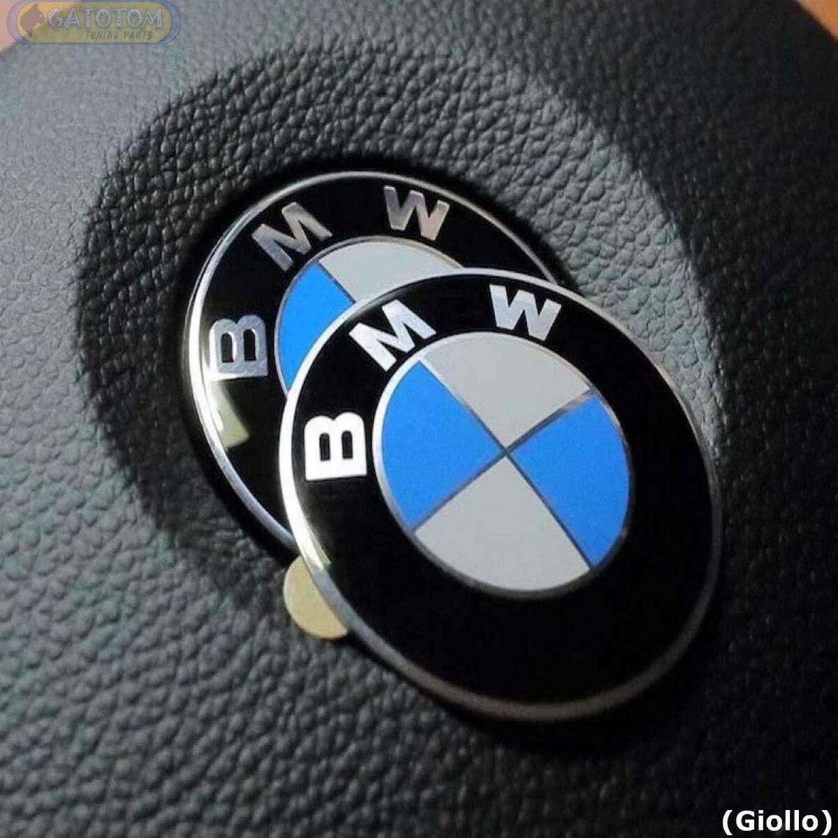 Emblema Adesivo BMW 45mm Compatível para o centro do Volante - Imagem 4