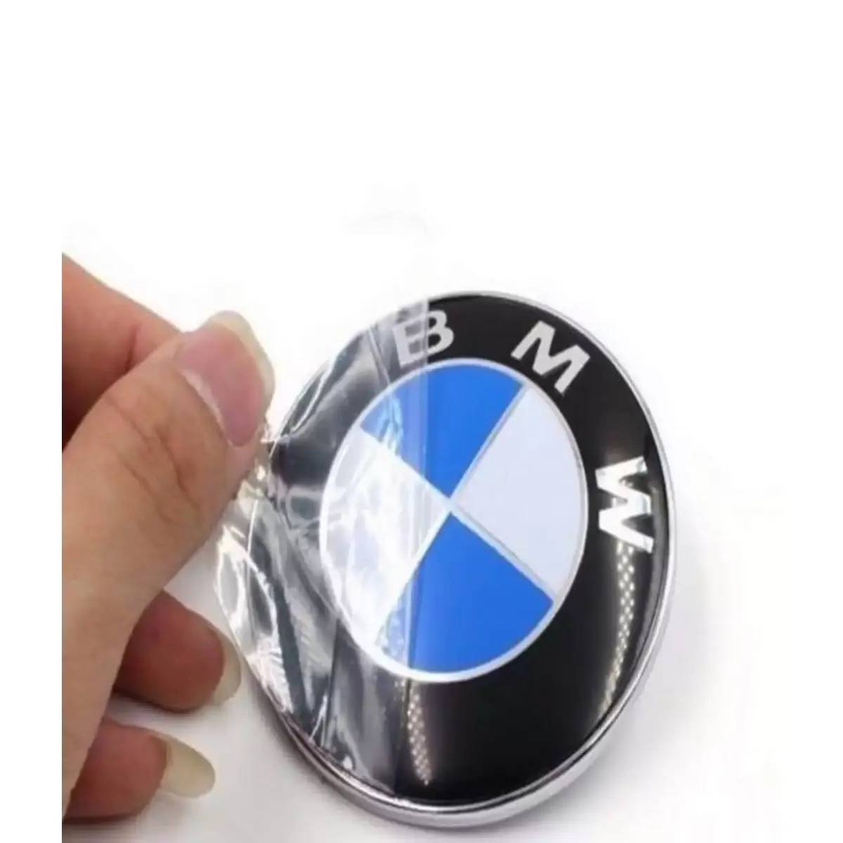 Emblema BMW 82mm Compatível Capo E Porta Malas Serie 1, 3, 5, 6, 7, X, - Imagem 3