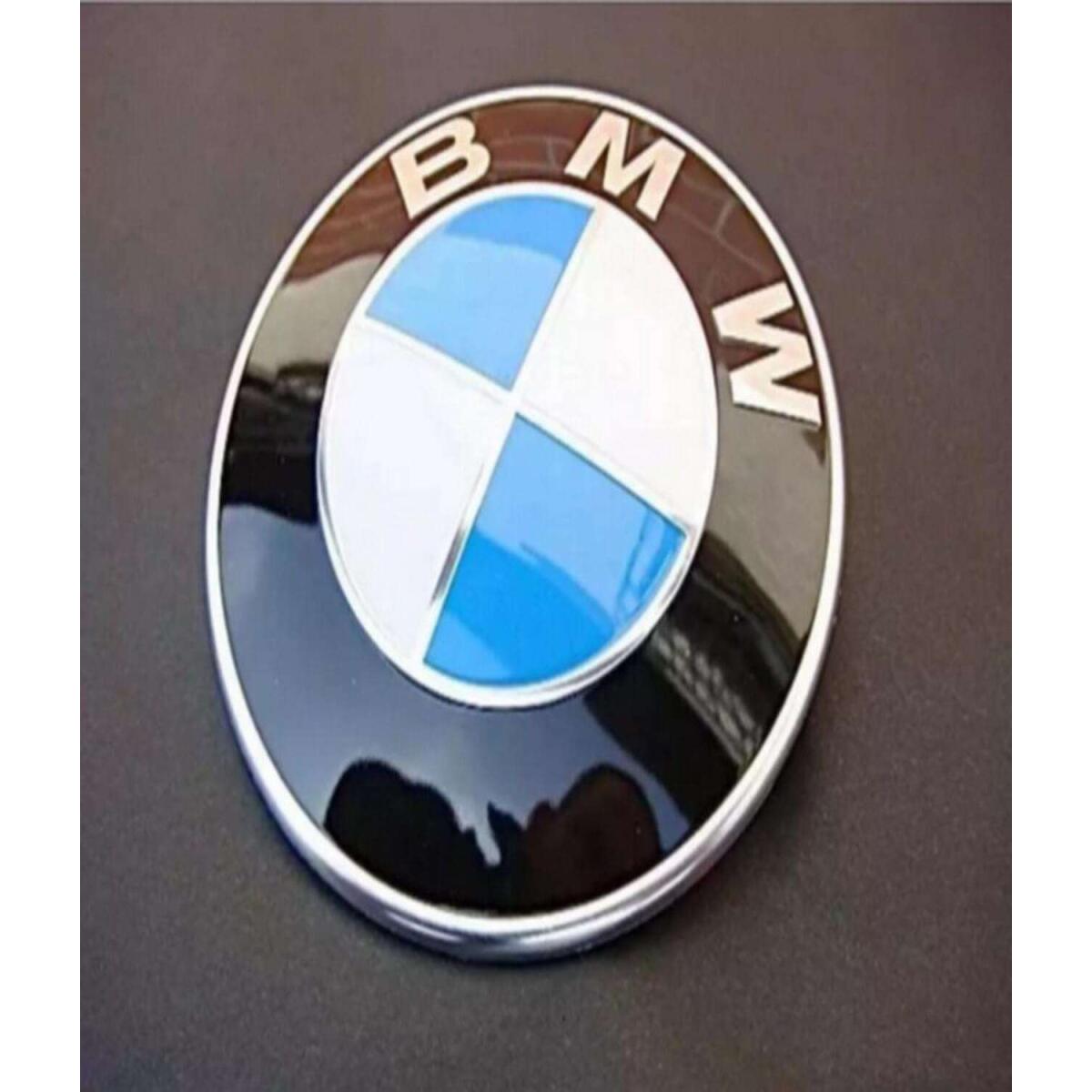 Emblema BMW 82mm Compatível Capo E Porta Malas Serie 1, 3, 5, 6, 7, X, - Imagem 5