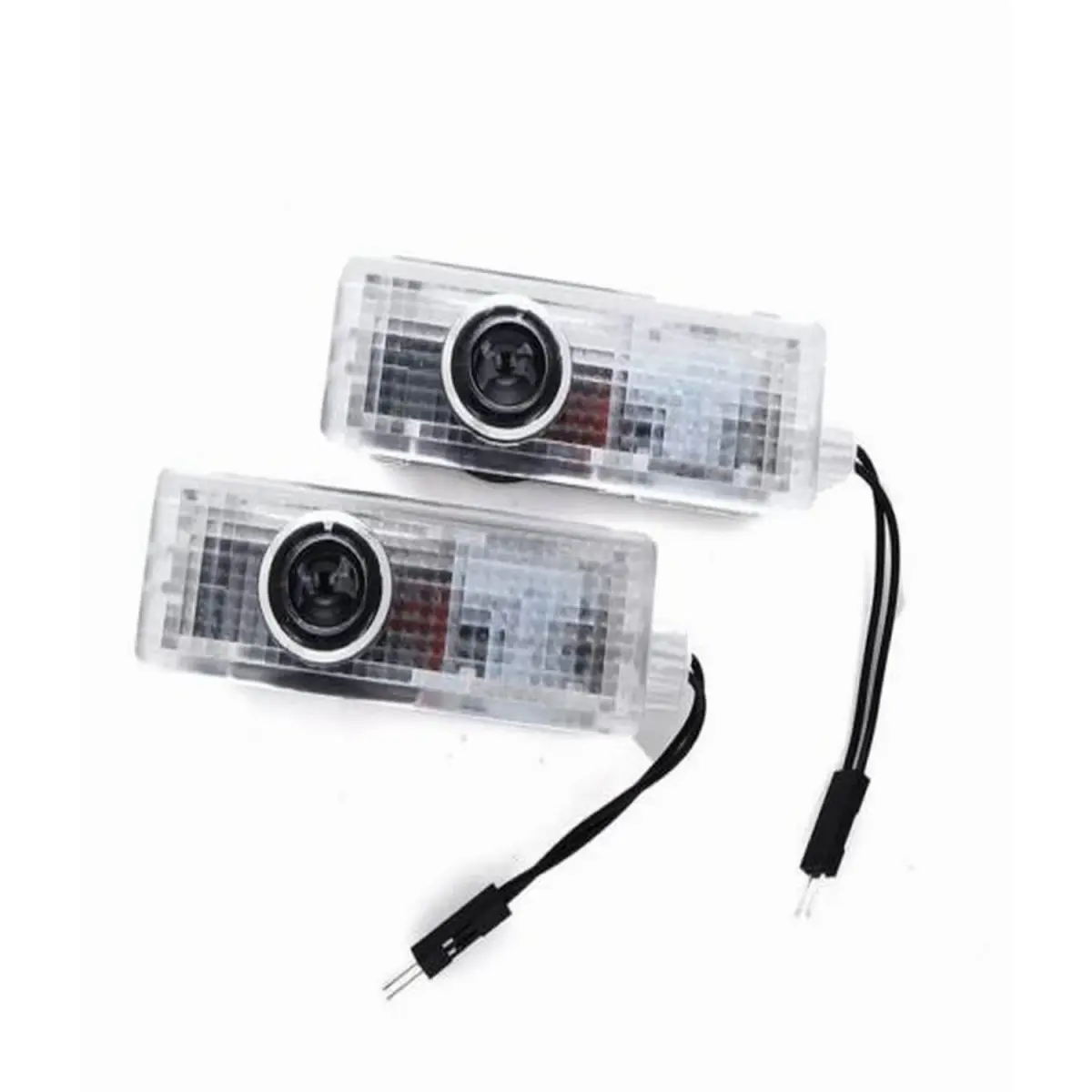 Luz Cortesia compatível carros Bmw M Projetor Porta Não Precisa Furar - Imagem 2