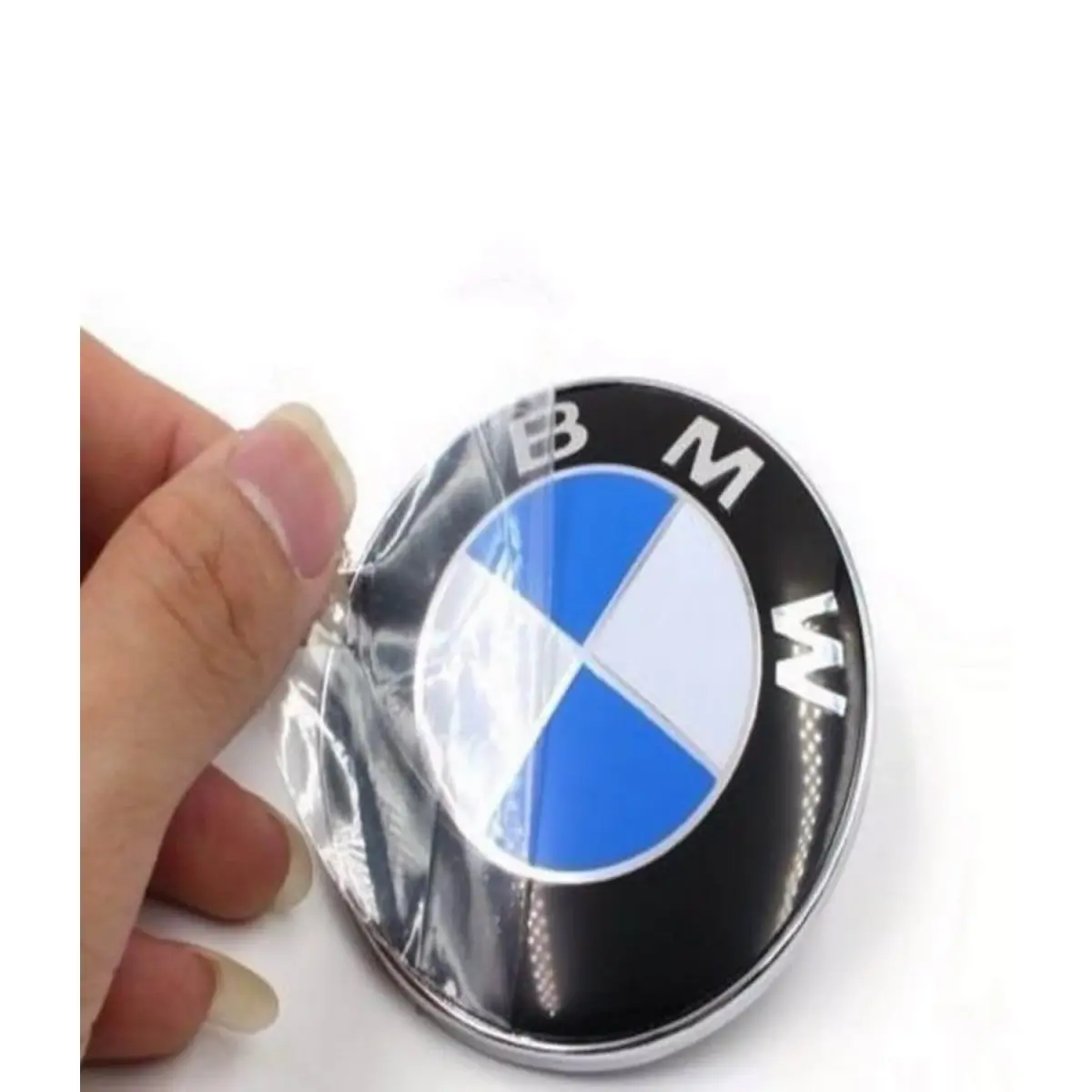 Emblema BMW 74mm Compatível Capo E Porta Malas 128i 320i 323i 328i 525i - Imagem 4