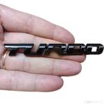 Emblema Turbo Metal Lateral Cruze Onix Chevrolet Gm Ford Cro