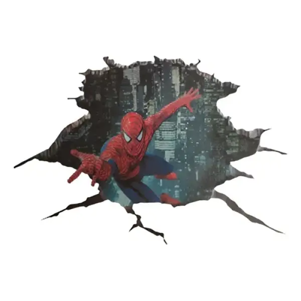 Adesivo 3d Do Homem Aranha P/carros Motos Caminhões Marvel