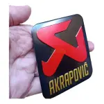 Adesivo Akrapovic Ponteira Escapamento Alta Temperatura 9x7