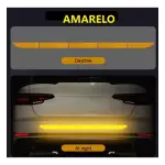 Adesivos Refletivos Evitar Colisão Trazeira Segurança Amarel