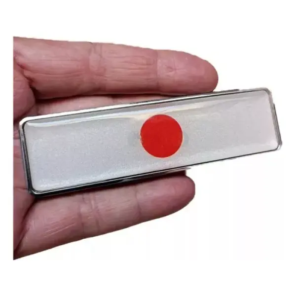 Emblema Adesivo Japão Faixa Lateral Bandeira Toyota Honda