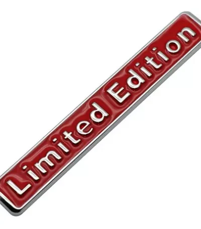 Emblema Adesivo Limited Edition Red Audi Golf Jetta Mercede